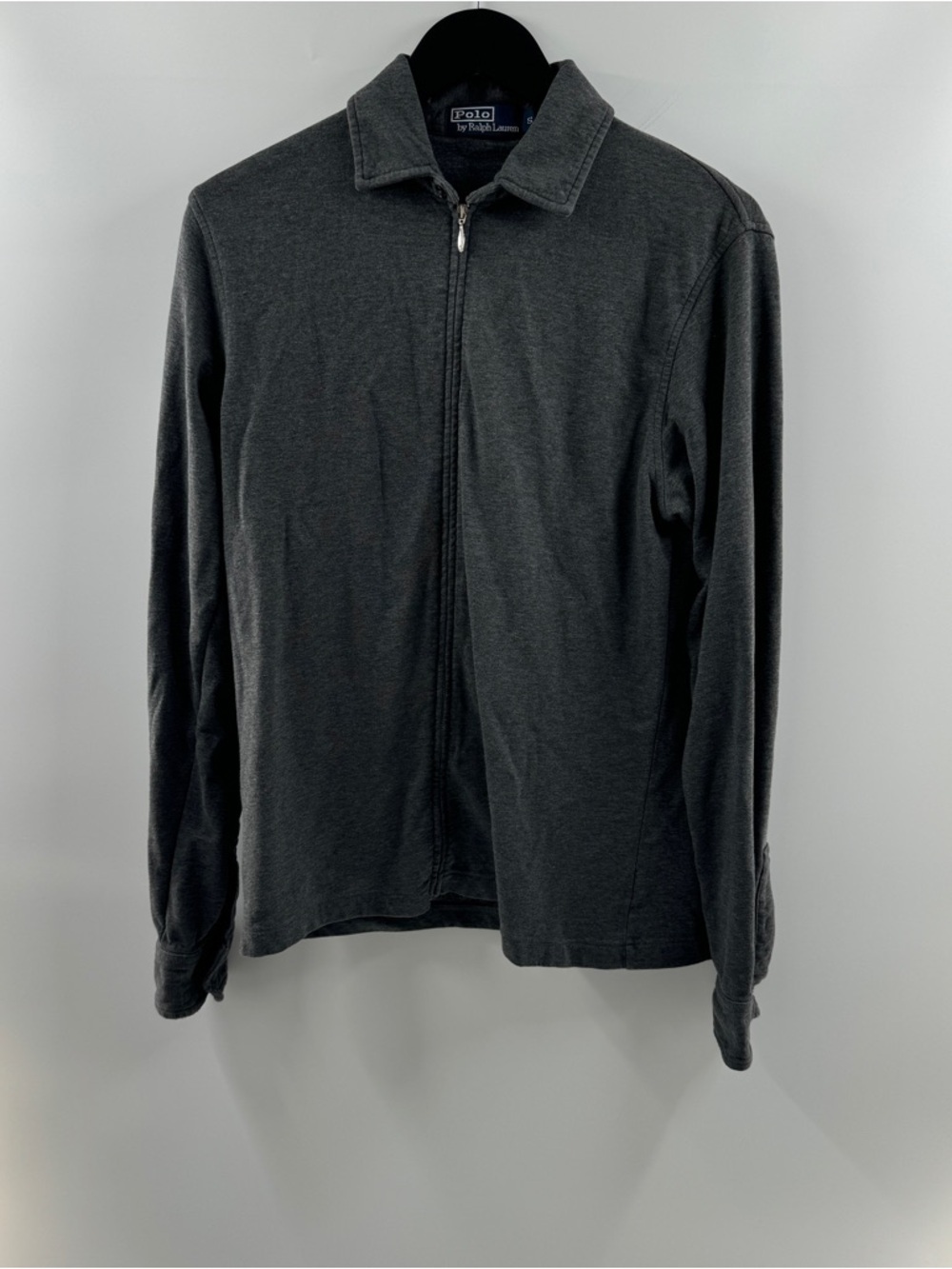 Polo Ralph Lauren Grey Zip Up Hoodie – Men’s Small
